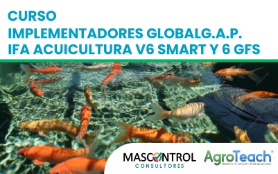 Implementadores GLOBALG.A.P. IFA Acuicultura v6 SMART y 6GFS