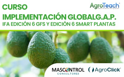 Implementación GlobalG.A.P. IFA Edición 6 GFS Y Edición 6 Smart Plantas